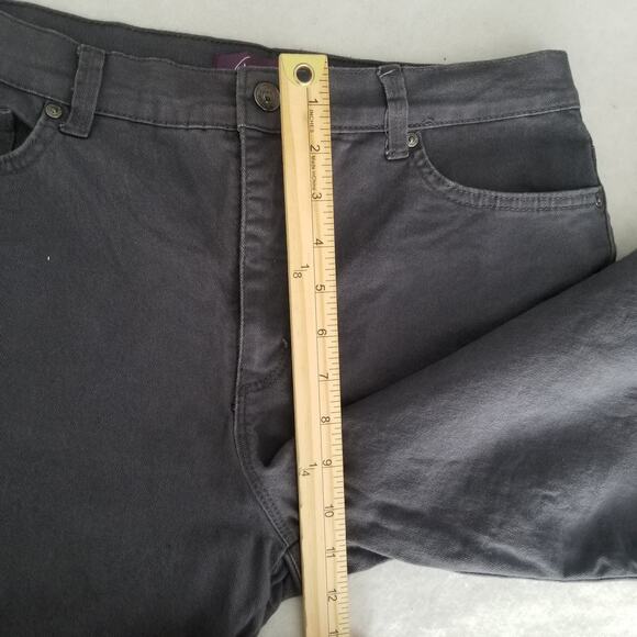 Gloria Vanderbilt Amanda Jeans, Size 12 Missy Average Gray - Picture 8 of 11